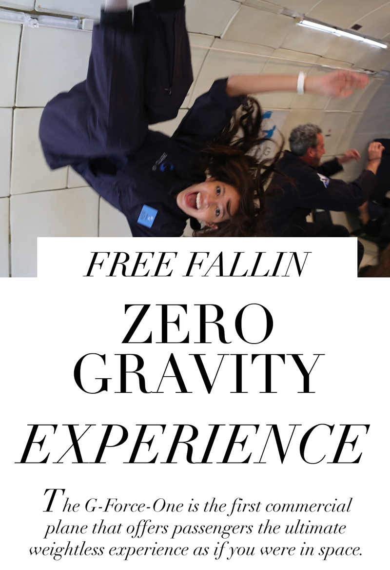 Zero Gravity Flight